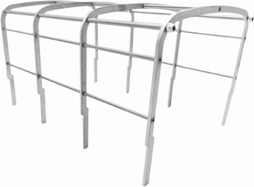 Upgrade Your WPL D12 Mini RC Truck with High Railing Hurdle Frame for 3D Printed Simulation Experience - Easy Install, 502 Glue Needed - Metal