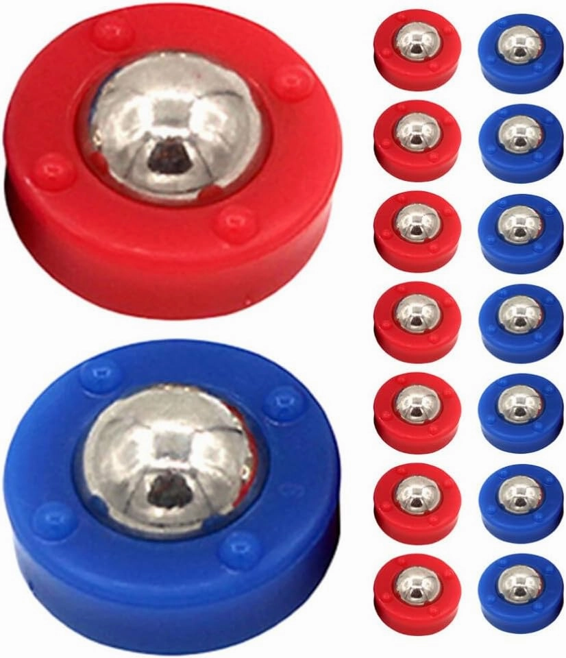 VANZACK Family Shuffleboard Balls Rolling Beads Set 20pcs Mini Shuffleboard Toys