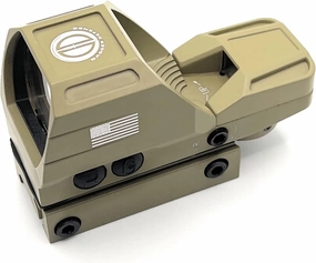Veteran Owned Company-DD119X Battle Flag Red Dot Reflex Sight Scope, (Not for Pistol Slide Mounting) Reflex Sight Optic red dot Sight