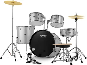 VEVOR Adult Set 22 inches Complete Full Size Drum Kit (SH-003-SY)