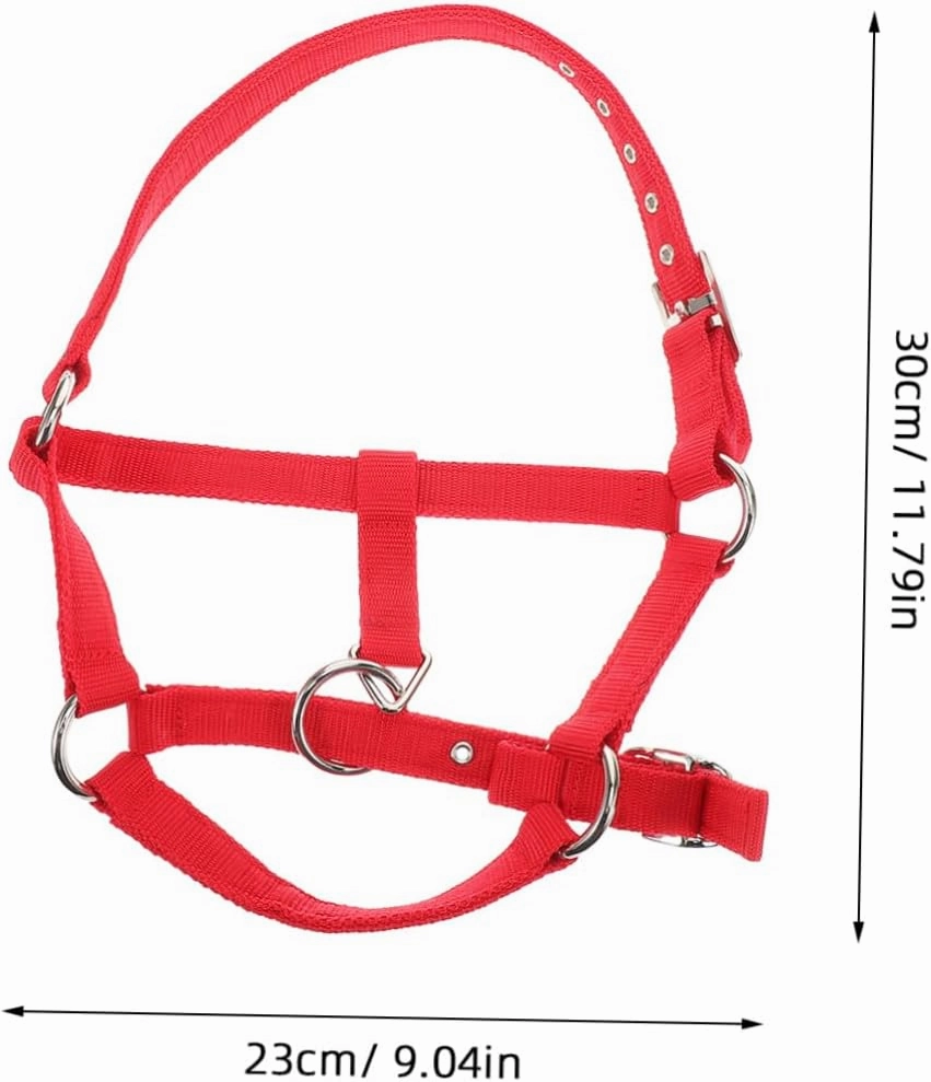 VICASKY Equestrian Training Horse Equipment Miniature Horse Halter Horse Harnesses Halter Horse Halter and Rope
