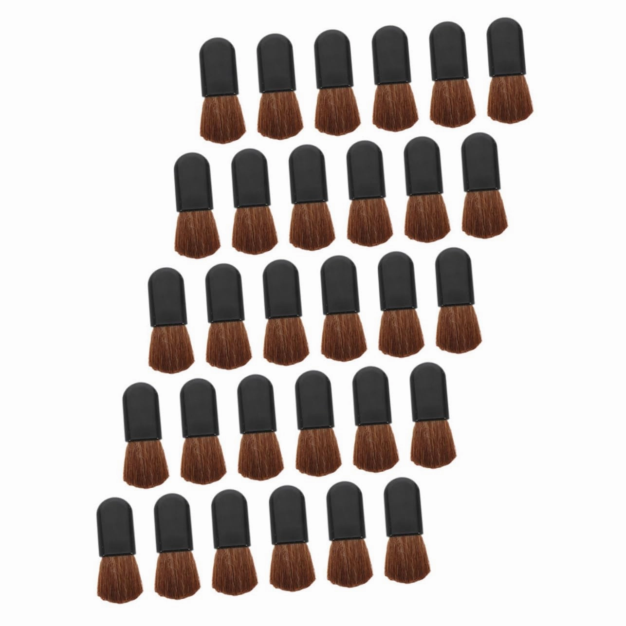 VICASKY Makeup Brush Set 30pcs Portable Blush Brush for Loose Powder Travel Size