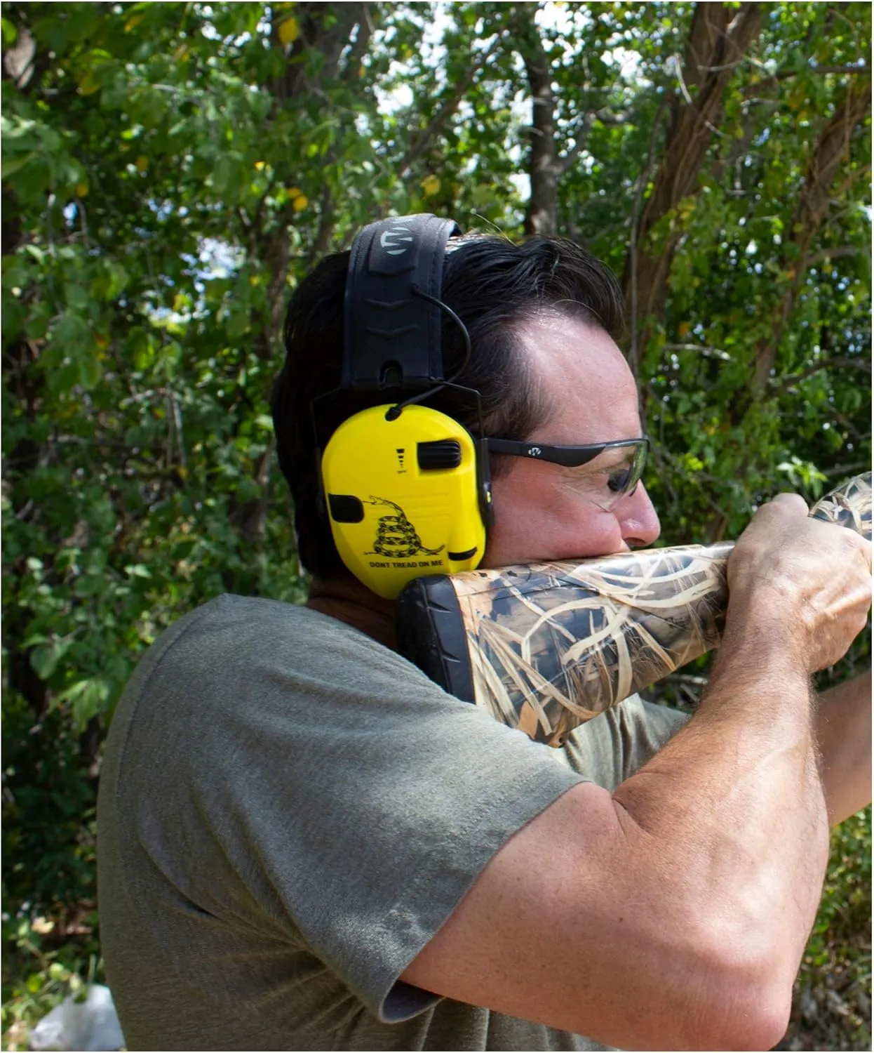 Walker's Razor Slim Ultra Low Profile Compact Design Adjustable Range Shooting Hunting Hearing Protection Electronic Earmuffs