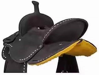 Western Barrel Racing Horse Saddle Wooden Tree Handmade Premium Leather Comfort Horse Trail Equestrian Tooled Carved Horse Riding Saddle Size: 10"-18 inches Seat Available, AS02
