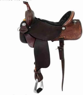 Western Barrel Racing Horse Saddle Wooden Tree Handmade Premium Leather Comfort Horse Trail Equestrian Tooled Carved Horse Riding Saddle Size: 10"-18 inches Seat Available, AS13
