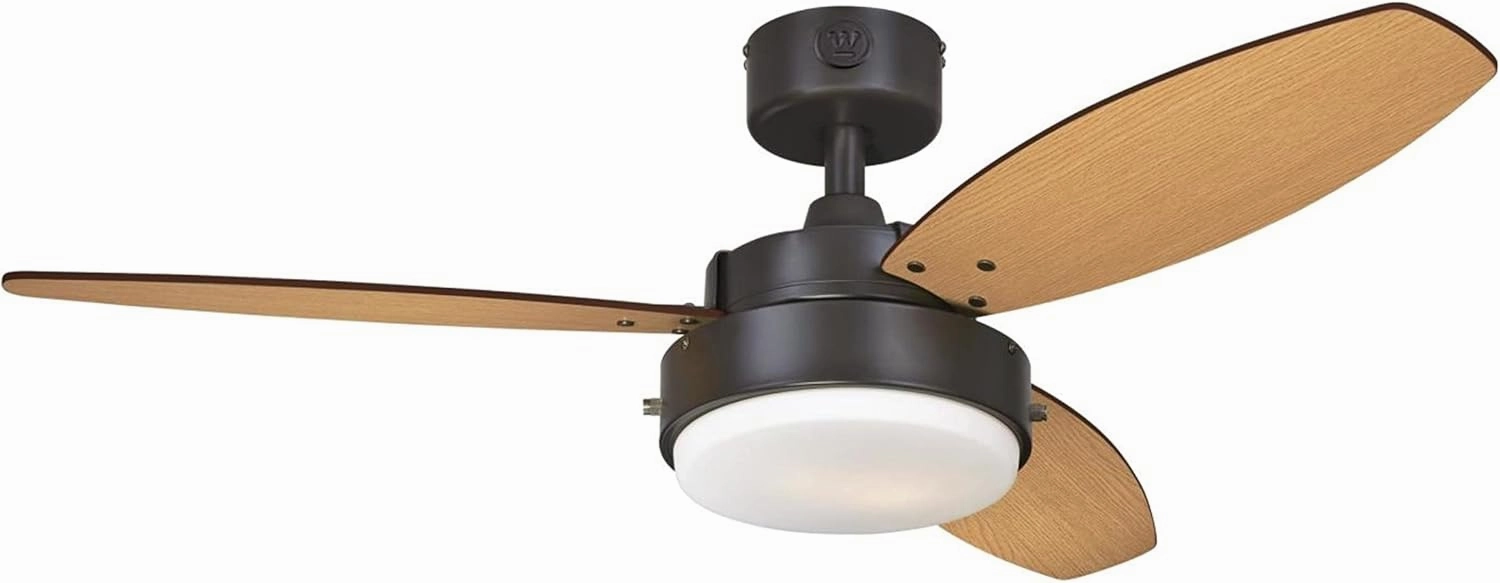 Westinghouse 7222500 Alloy Ceiling Fan, 42 Inch, Oil Rubbed Bronze