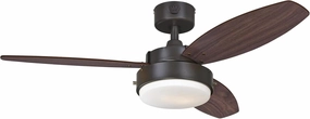 Westinghouse 7222500 Alloy Ceiling Fan, 42 Inch, Oil Rubbed Bronze