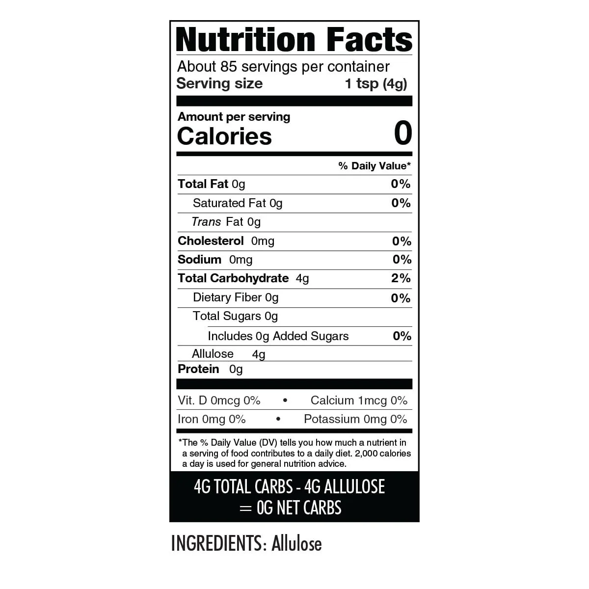 Wholesome Yum Allulose Sweetener - Natural Granulated Sugar Substitute - Keto, Non GMO, Zero Carb, Zero Calorie, Sugar Free, No Aftertaste, Tummy Friendly - Granular Sugar Replacement (12 oz, 2 Pack)