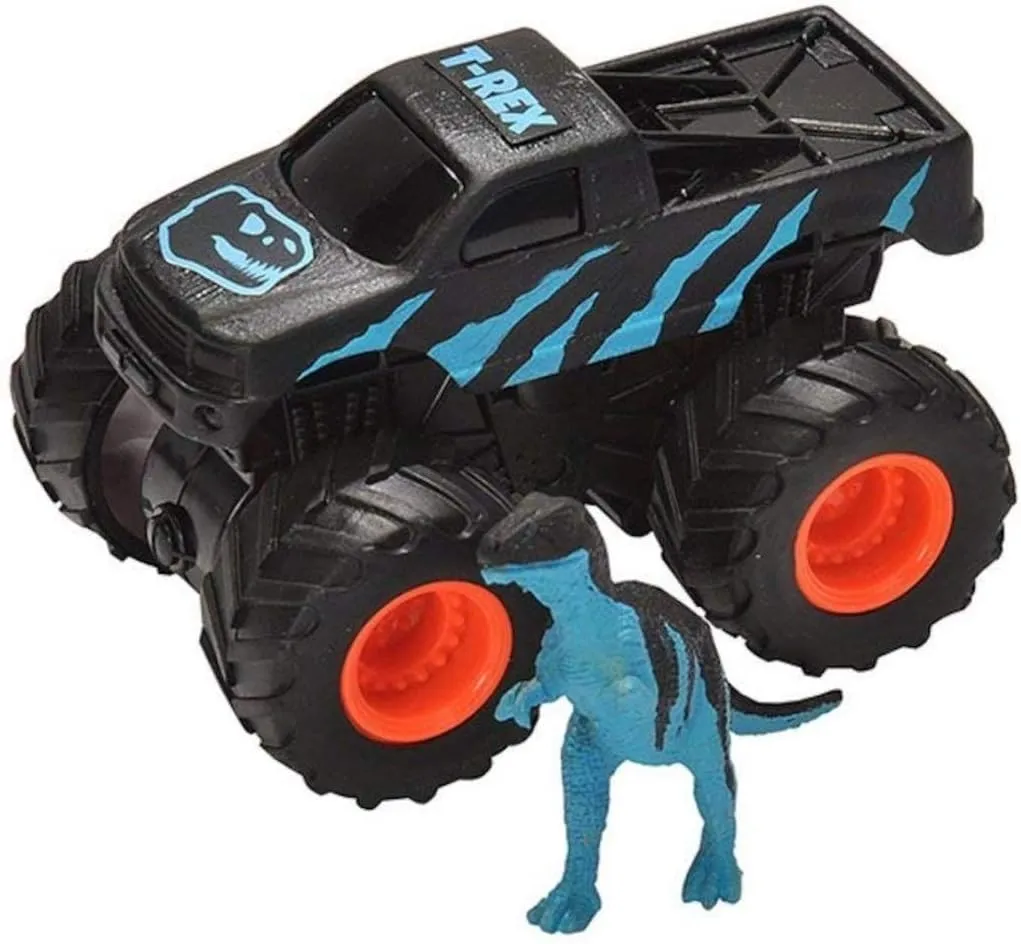 Wild Republic T-Rex & Truck Adventure Playset, Gifts for Kids, Imaginative Play Toy, 2Piece Set