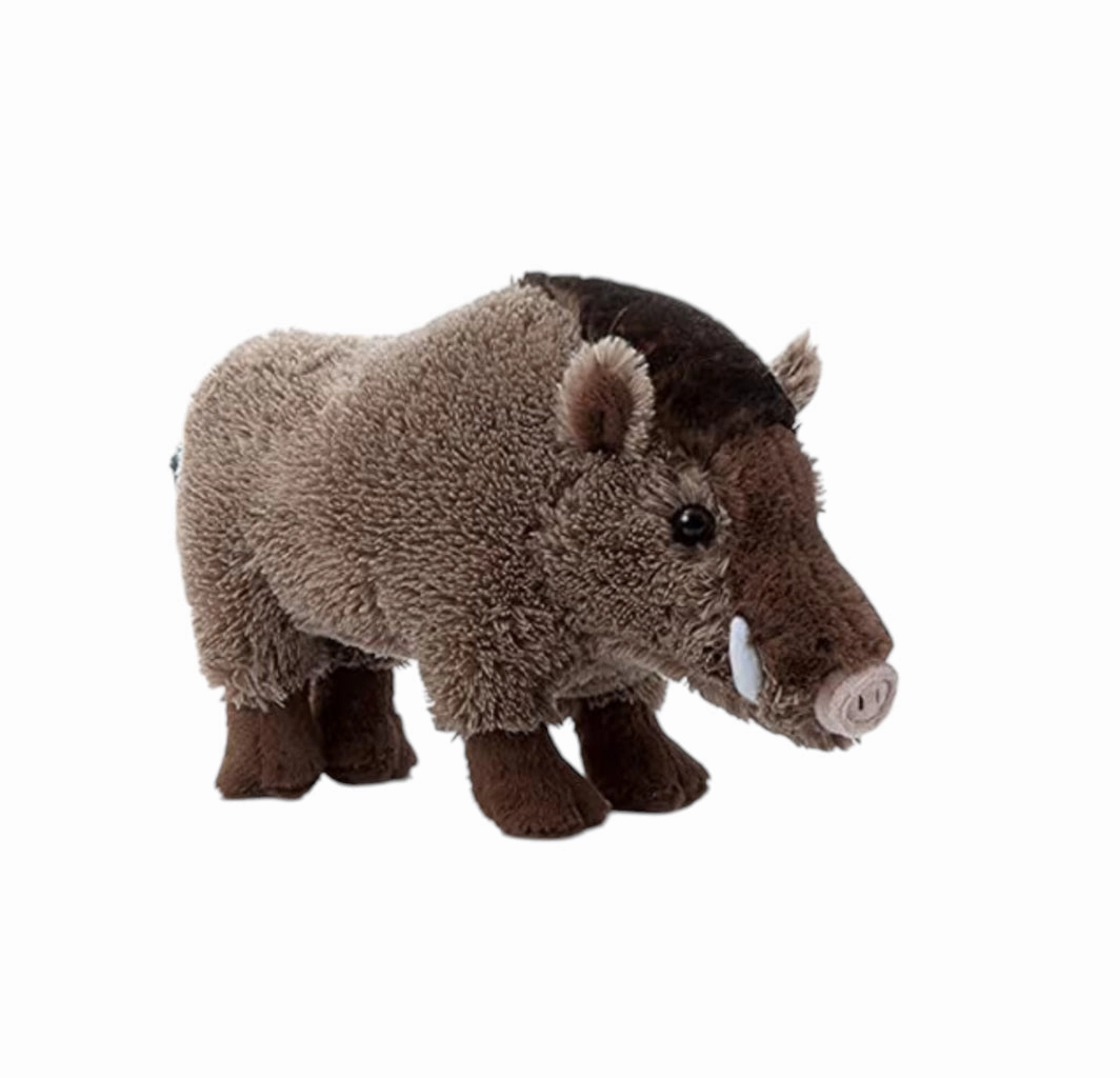 Wild Onez Zoo Animals, Boar Plush Toy 12 inches