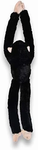 Wild Republic Chimpanzee Plush, Monkey Stuffed Animal, Plush Toy, Gifts for Kids, Hanging 20 Inches , Black