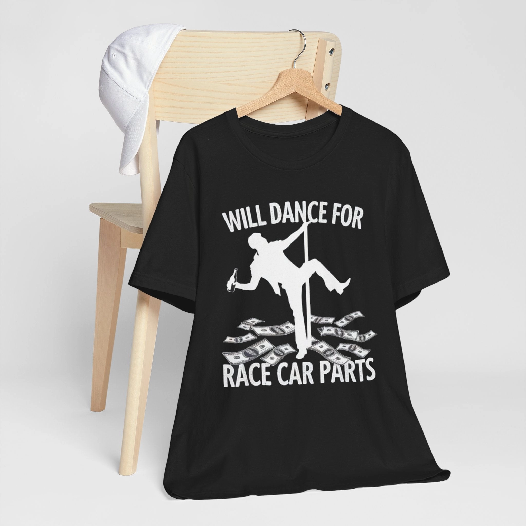 Will Dance for Race Car Parts Tee