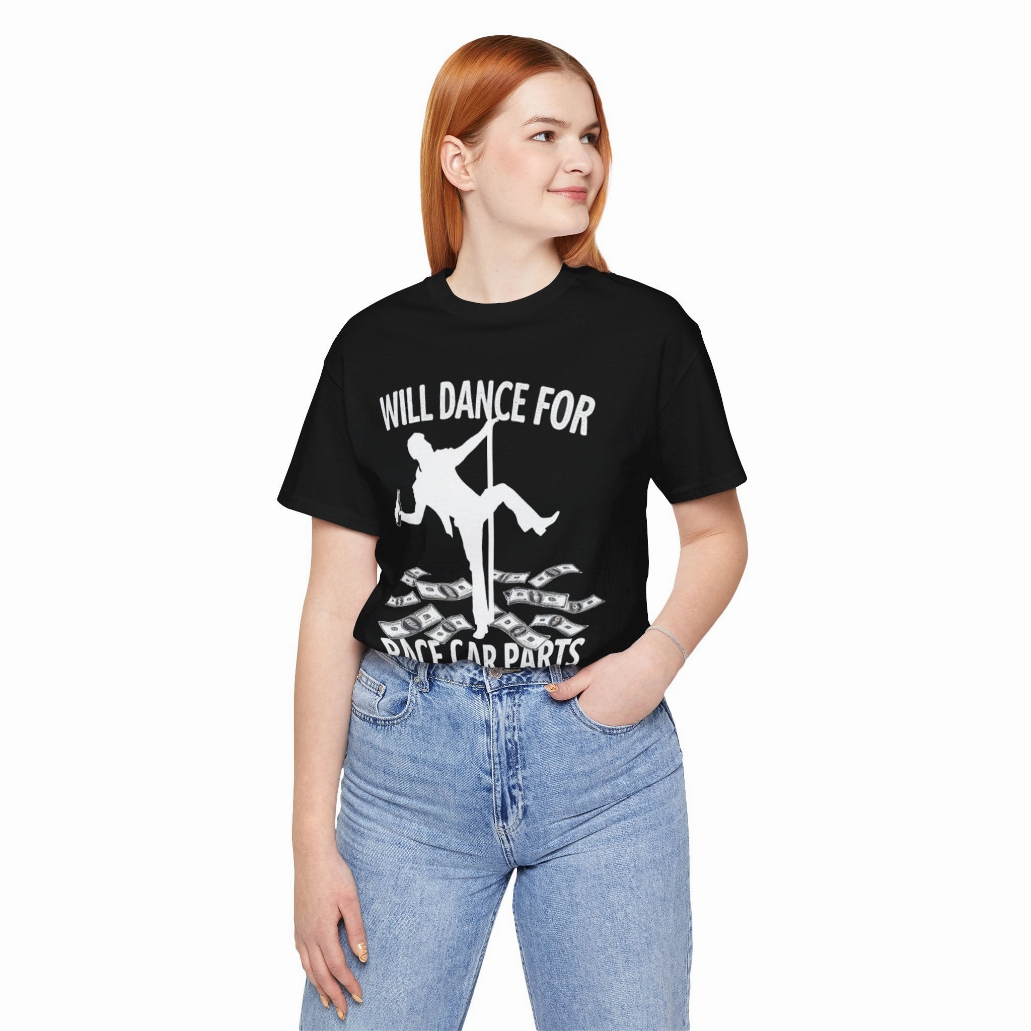 Will Dance for Race Car Parts Tee