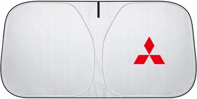 Windshield Sun Shade for Mitsubishi Pajero Sport 2016 2017 2018 2019 2020 2021 2022 2023, Car Front Window Covers Sun Visor Protector, Foldable Blocks Sun Rays Sunshade, Easy Installation
