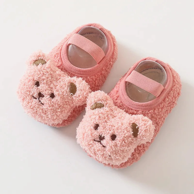 Winter Bear Shoes with Anti-Slip Soles