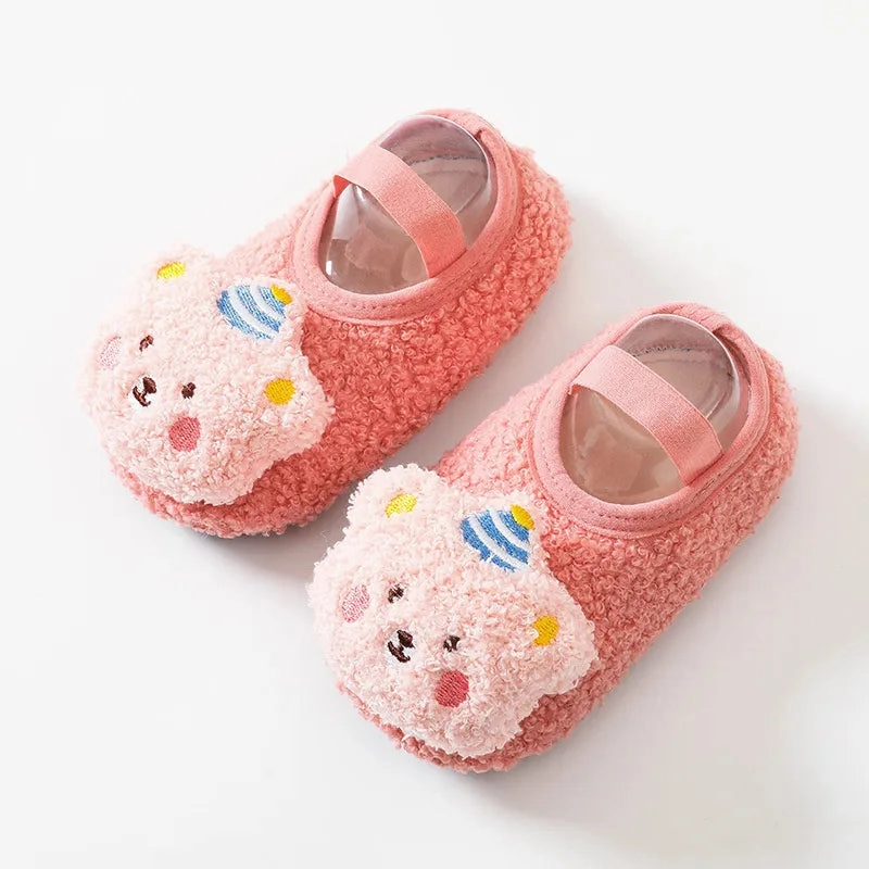 Winter Bear Shoes with Anti-Slip Soles