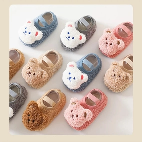 Winter Bear Shoes with Anti-Slip Soles