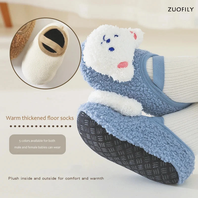Winter Bear Shoes with Anti-Slip Soles
