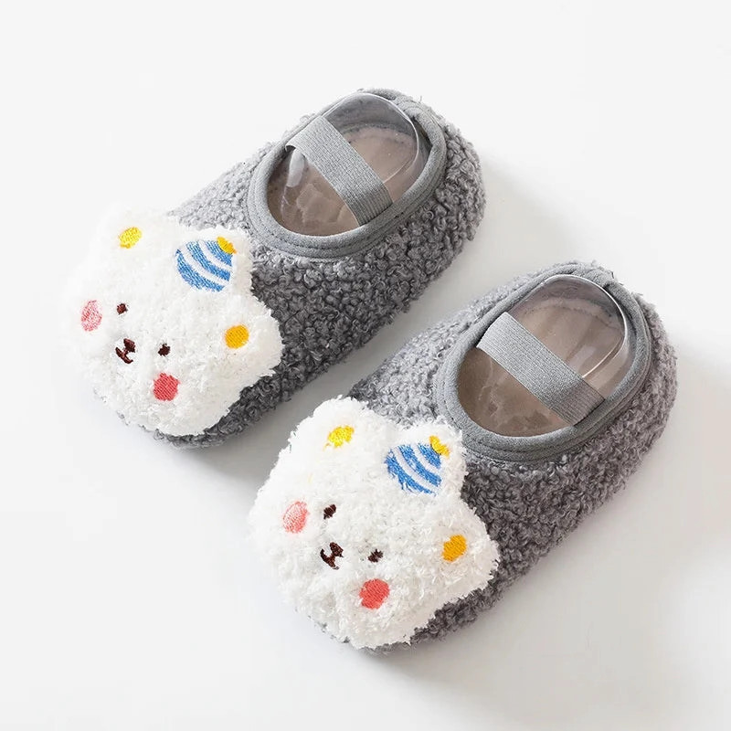 Winter Bear Shoes with Anti-Slip Soles