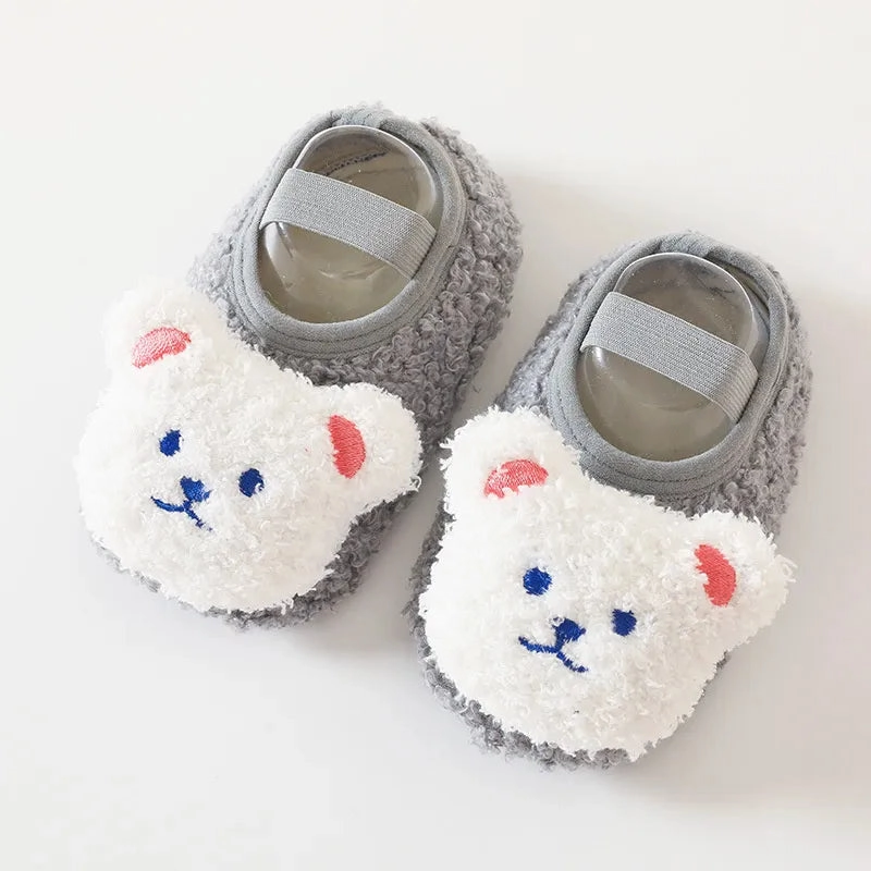 Winter Bear Shoes with Anti-Slip Soles