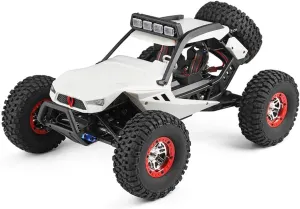 WLtoys High-Speed RC Car WL 12429 1/12 4WD RC Racing Car High Speed Off-Road Remote Control Alloy Crawler Truck LED Light Buggy Toy Kids Gift RTF (12429 3 * 1500)