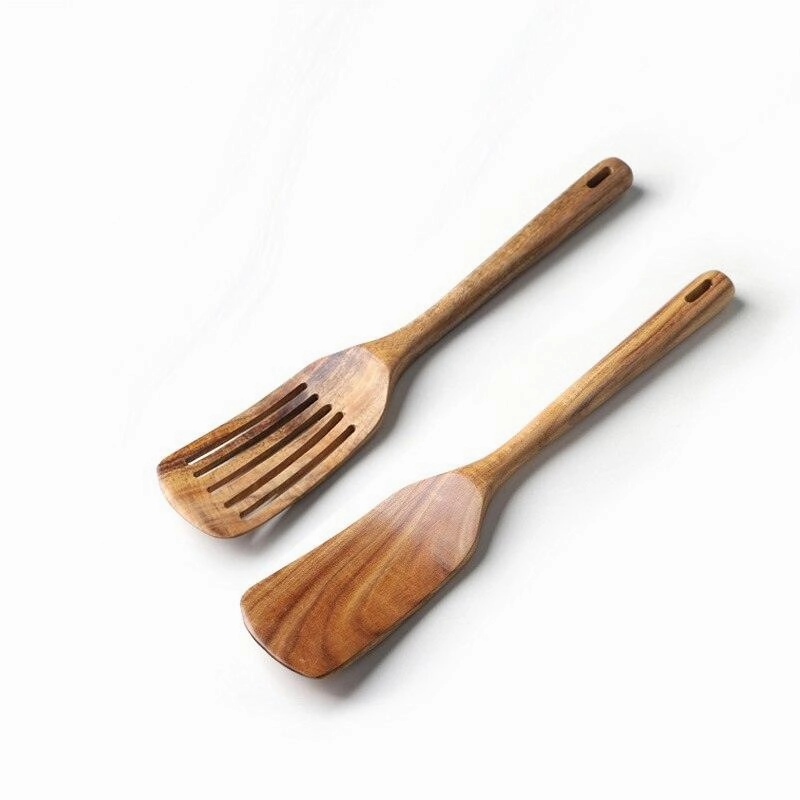 Wooden Spatula 2 Pcs Set