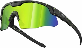 Wrap Around Small Baseball Sunglasses for Youth Kids Women Running Cycling Outdoor Sports Shades Padel Beach Tennis