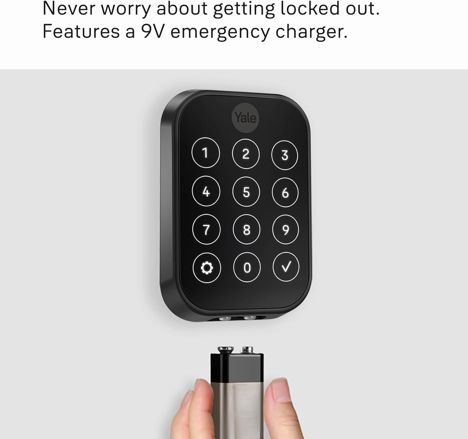 Yale Assure Lock 2 Plus Apple Home Keys, Bronze Keyless Entry Door Lock with Keypad for Code Entry Lock and Auto-Unlock (No Wi-Fi) Remote Access Requires Apple Home Hub via HomeKit, ‎YRD450-N-BLE-0BP