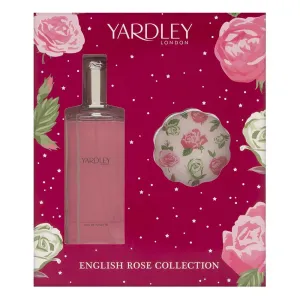 Yardley Of London English Rose For Women 2 Pc. Gift Set (Eau De Toilette Spray 4.2 oz   Compact Mirror), (Y63X1908-3)