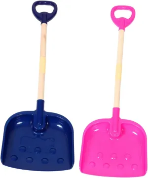 YARNOW Beach Snow Play Shovel Set for Pcs Plastic Shovels Ergonomic Handle Durable for Outdoor Digging Raking