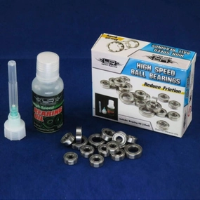Yeah Racing YB0327MX RC Ball Bearing Set w/Bearing Oil : Kyosho Mini-Z 4x4 MX-01