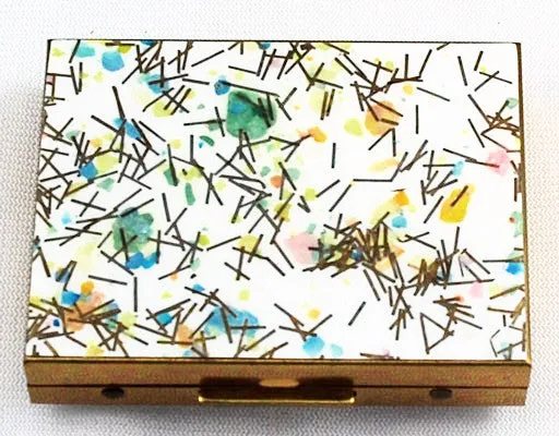 Zell Fifth Avenue Confetti Powder Compact