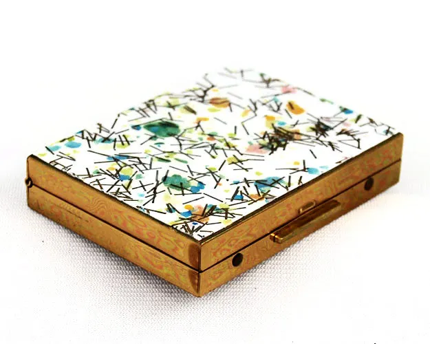 Zell Fifth Avenue Confetti Powder Compact