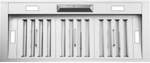 Zephyr AK8300BX Tornado III 39 Inch Wide Insert Range Hood with LumiLight LED Lighting - Stainless Steel